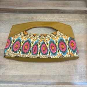 Ny&co New York company clutch bag purse Multicolor Patterned geometric‎